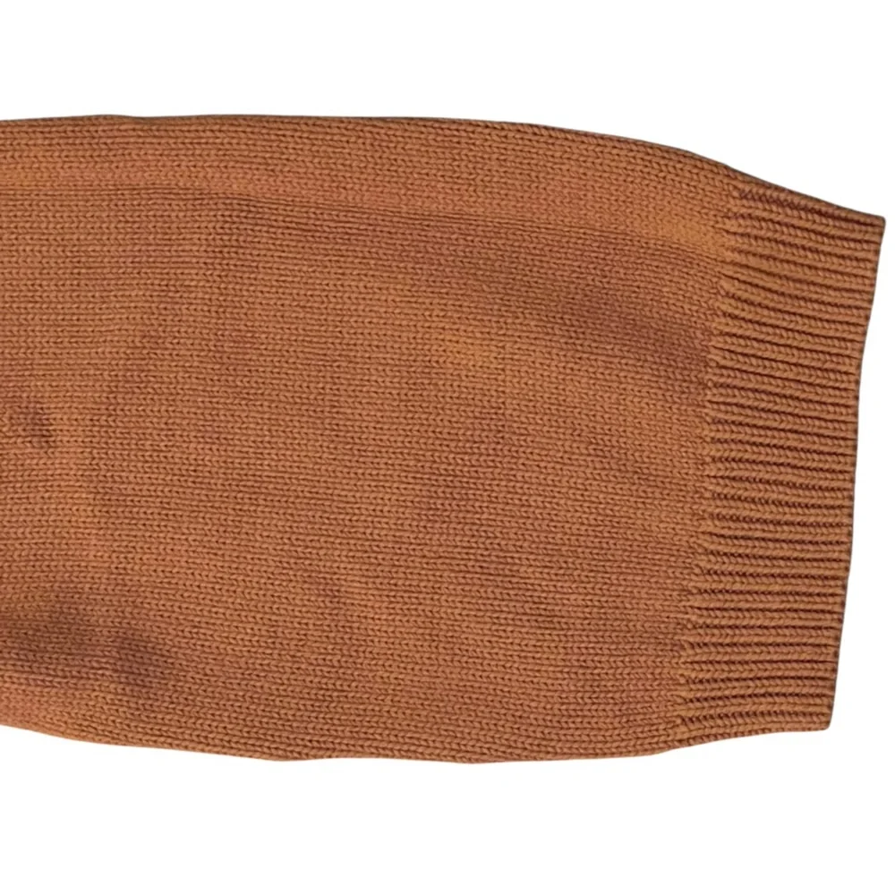 J. Crew Relaxed-sleeve Boatneck Beach Sweater Camel Tan‎ Size Small